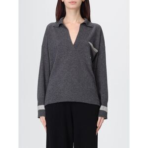 Ermanno Firenze Polo Shirt Woman Charcoal